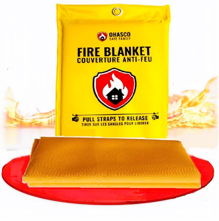 Home ohasco fireblanket yellow8